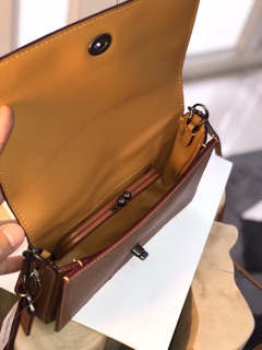 🆘RẺ VÔ ĐỊCH🆘Túi Coach Dinky nâu bò
