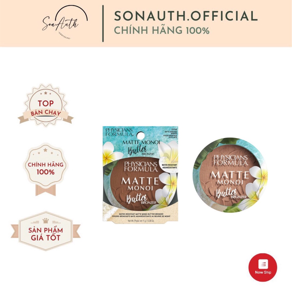 Tạo khối Physicians Matte Monoi Butter Bronzer