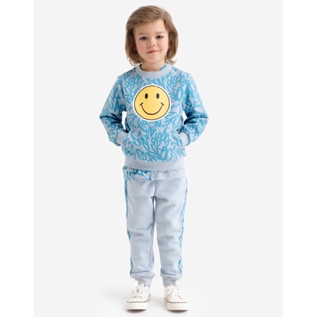 Áo Nỉ Bé Trai & Bé Gái Mặt Cười Xuất Hàn LAUGH