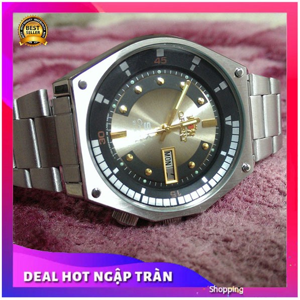 Đồng Hồ Sk orient Thời Trang Nam Sk Vàng Cát