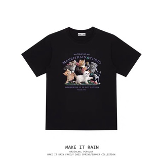 [ORDER] Áo Phông Make It Rain Kittens Oversize