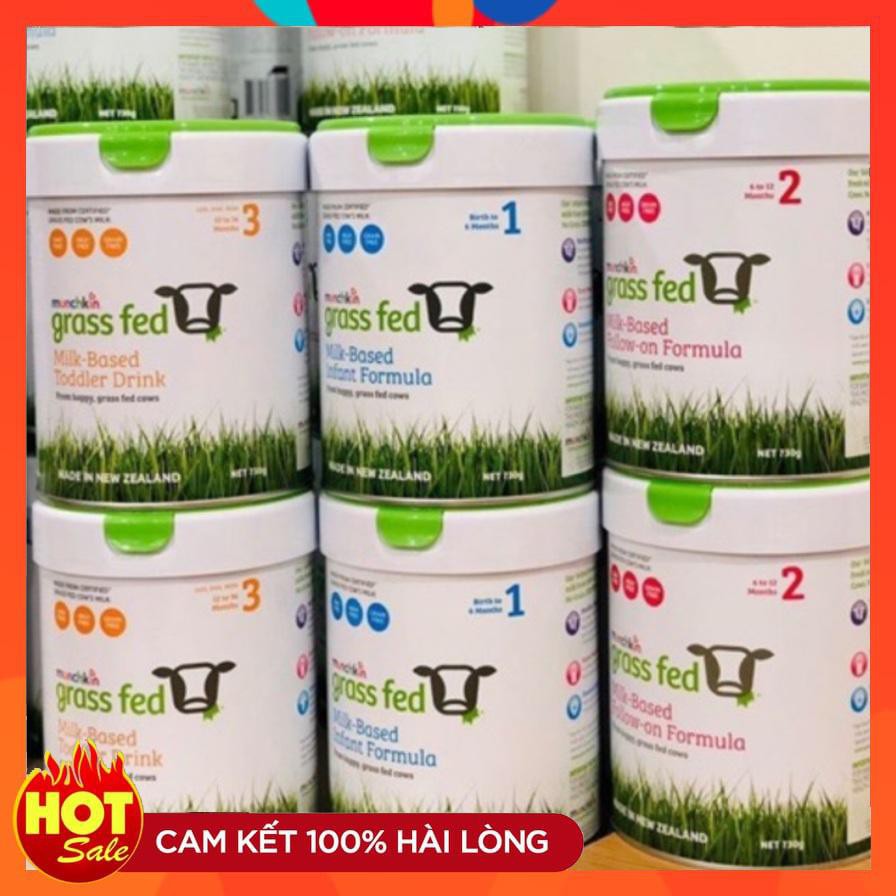 Sữa Grass Munchkin Fed 800g úc