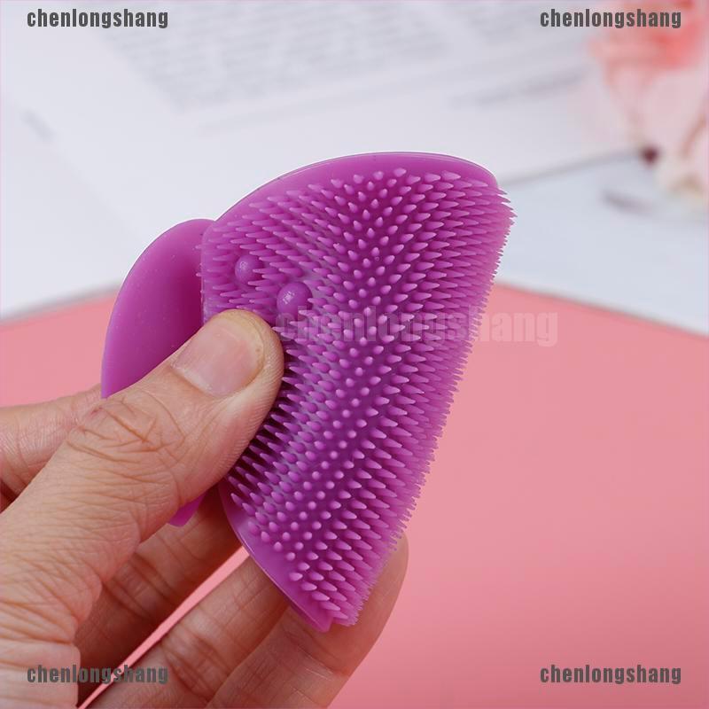 Miếng Silicone Rửa Mặt Tẩy Tế Bào Chết Làm Sạch Mụn Đầu Đen