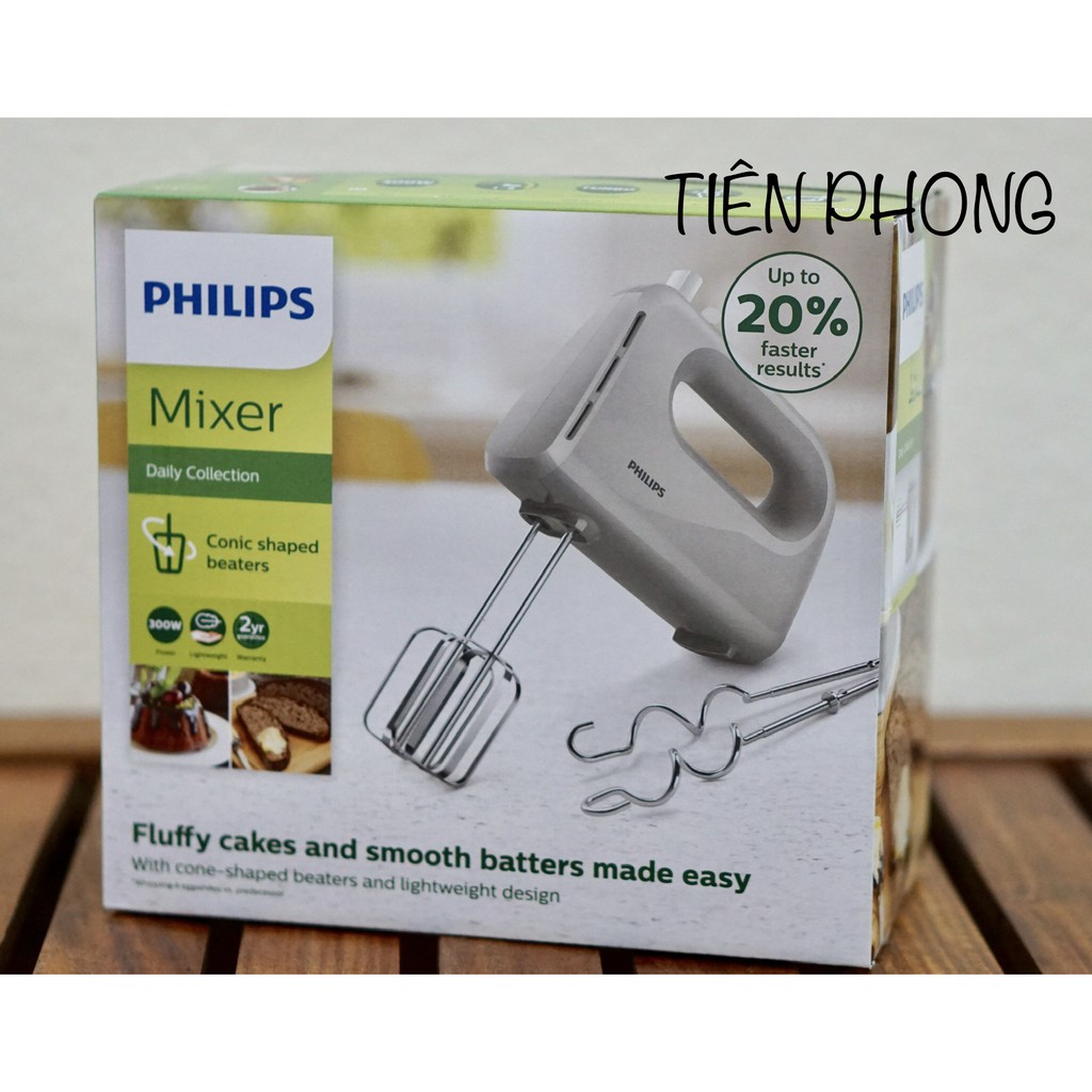 Máy đánh trứng cầm tay Philips HR3705