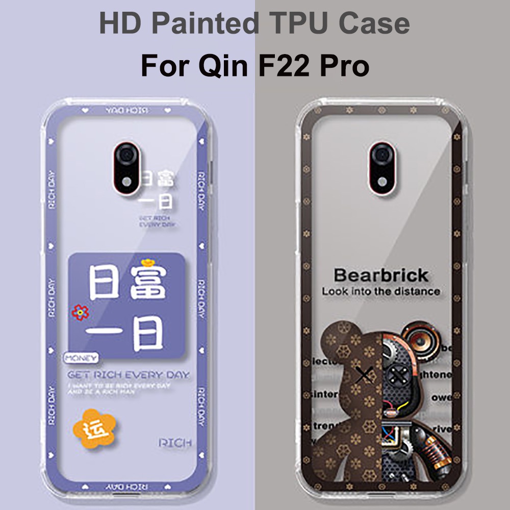 Dành Cho Qin F22 Pro Ốp Lưng Mềm Trong Suốt Cho Xiaomi Qin F21 Pro Dành Cho Tiểu mi Qin F22Pro F21 P