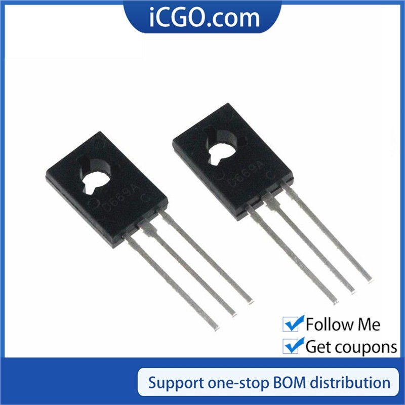 10 Chiếc 2SB649A B649A 2SD669A D669A TRUYỀN ĐỘNG TO-126 160V 1.5A PNP NPN