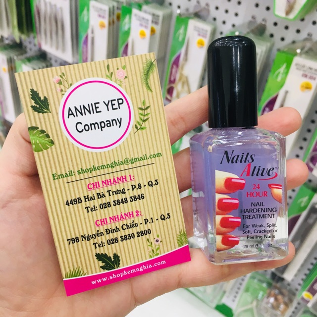 DƯỠNG CỨNG MÓNG NAIL ALIVE