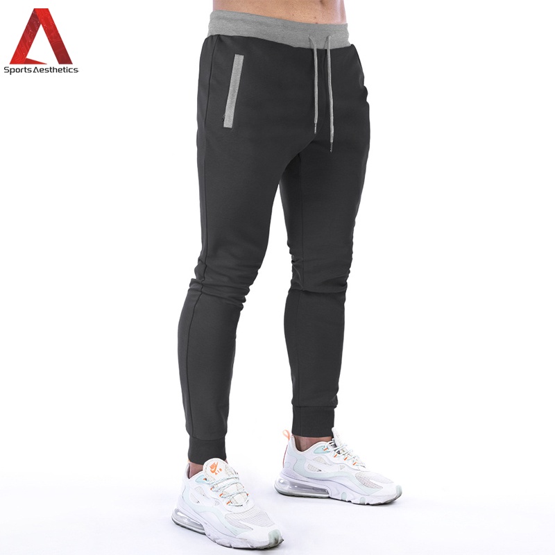 Quần chạy bộ Nam Có Túi Khóa Kéo Plus Size