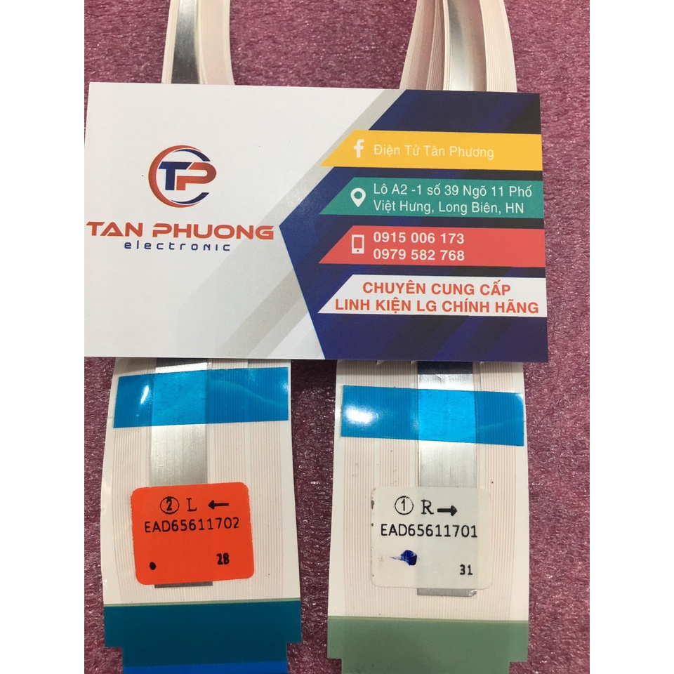 Cable,FFC cáp từ bo mạch chính lên màn hình tivi LG EAD65611702 EAD65611701