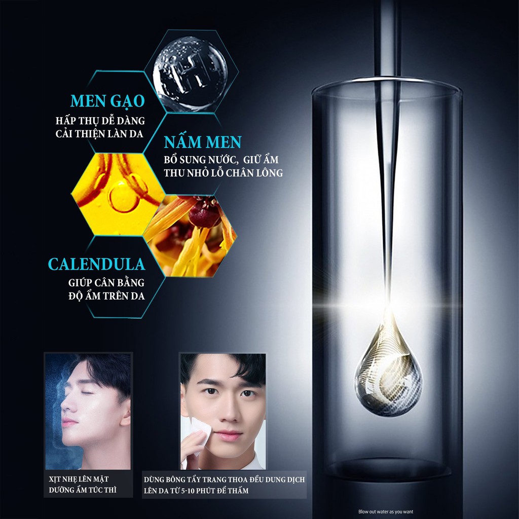 Xịt Khoáng Làm Sạch Da BLUEMAN Chính Hãng Dưỡng ẩm & Bảo Vệ Da 150ml ZL19 | BigBuy360 - bigbuy360.vn