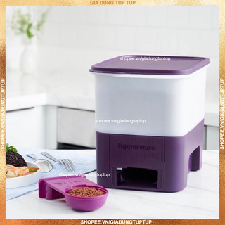 Thùng gạo thông minh Tupperware Rice Smart Junior Dispenser 5kg/10kg