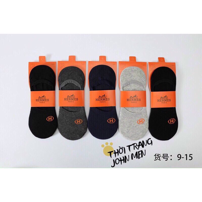 COMBO 3 ĐÔI VỚ LƯỜI NAM NỮ, TẤT ĐI GIÀY LƯỜI CÓ ĐỆM CAO SU CHỐNG TRƯỢT GÓT KHỬ MÙI CAO CẤP 9-15