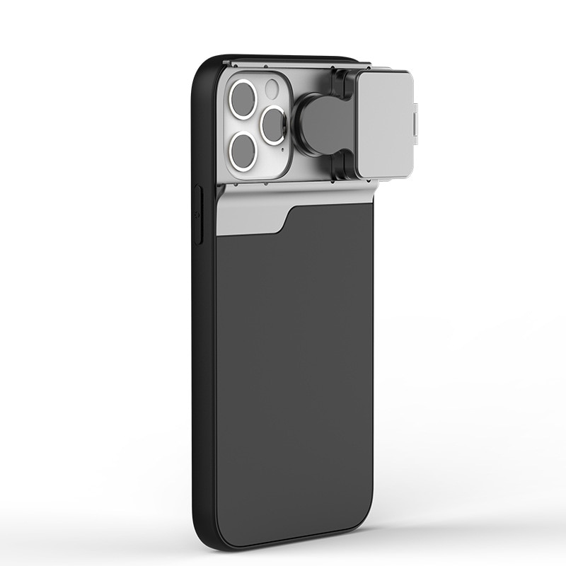 【New arrival】5 in 1 Phone Lens Case Kit iPhone 12/12 mini/12 Pro/12 pro max 20X Super Macro Lens CPL Fisheye Telephoto Lens