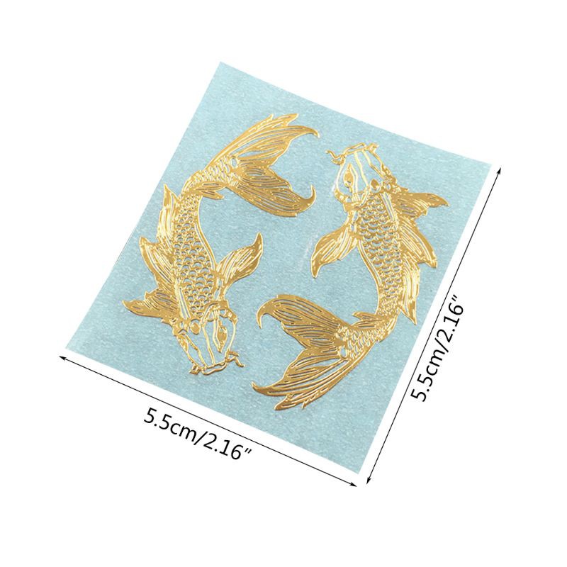 Set 2 Khuôn Nhựa Hình Cá Chép Dùng Để Làm Đồ Trang Sức Thủ Công