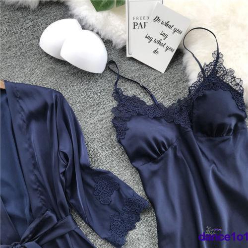 Áo Choàng Lụa Phối Ren Quyến Rũ | BigBuy360 - bigbuy360.vn