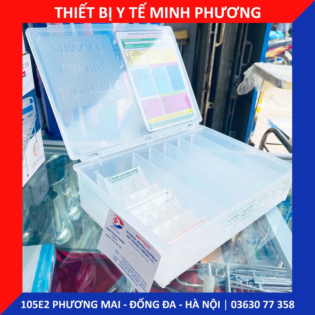 Hộp chống sốc phản vệ có sơ đồ