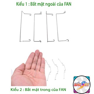 Bộ gông bắt fan, quạt tản nhiệt 9cm