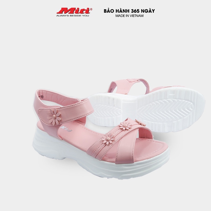 Giày Sandal MITI G01222_PK02 Dành Cho Bé Gái Mẫu Bông Hoa