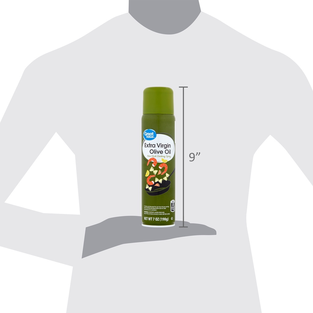 DẦU Olive KHÔNG BÉO XỊT  ĂN KIÊNG Great Value Extra Virgin Oliu KHÔNG CALO EAT CLEAN
