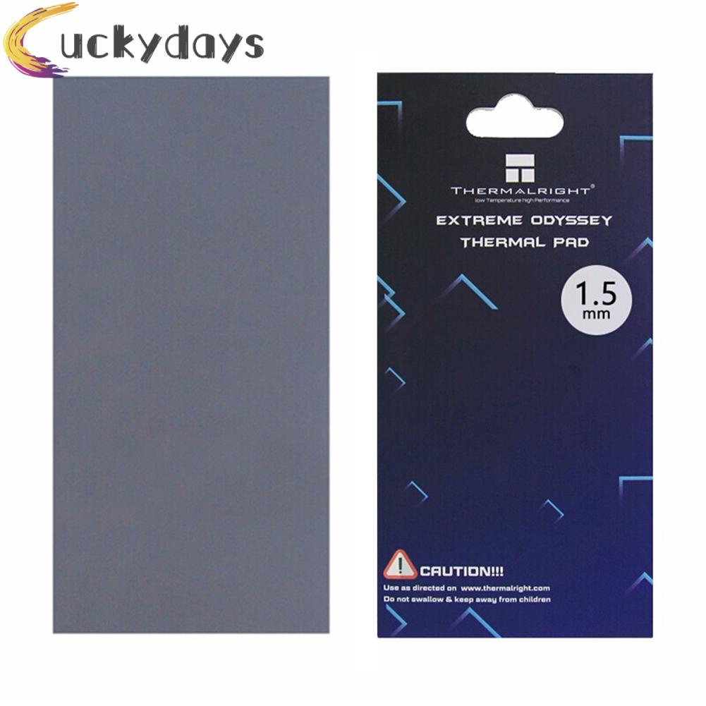 LUCKYDAYS Thermal Pad 12.8 W/mk Silicone Thermal Pads 85x45mm for GPU CPU Heatsink | BigBuy360 - bigbuy360.vn