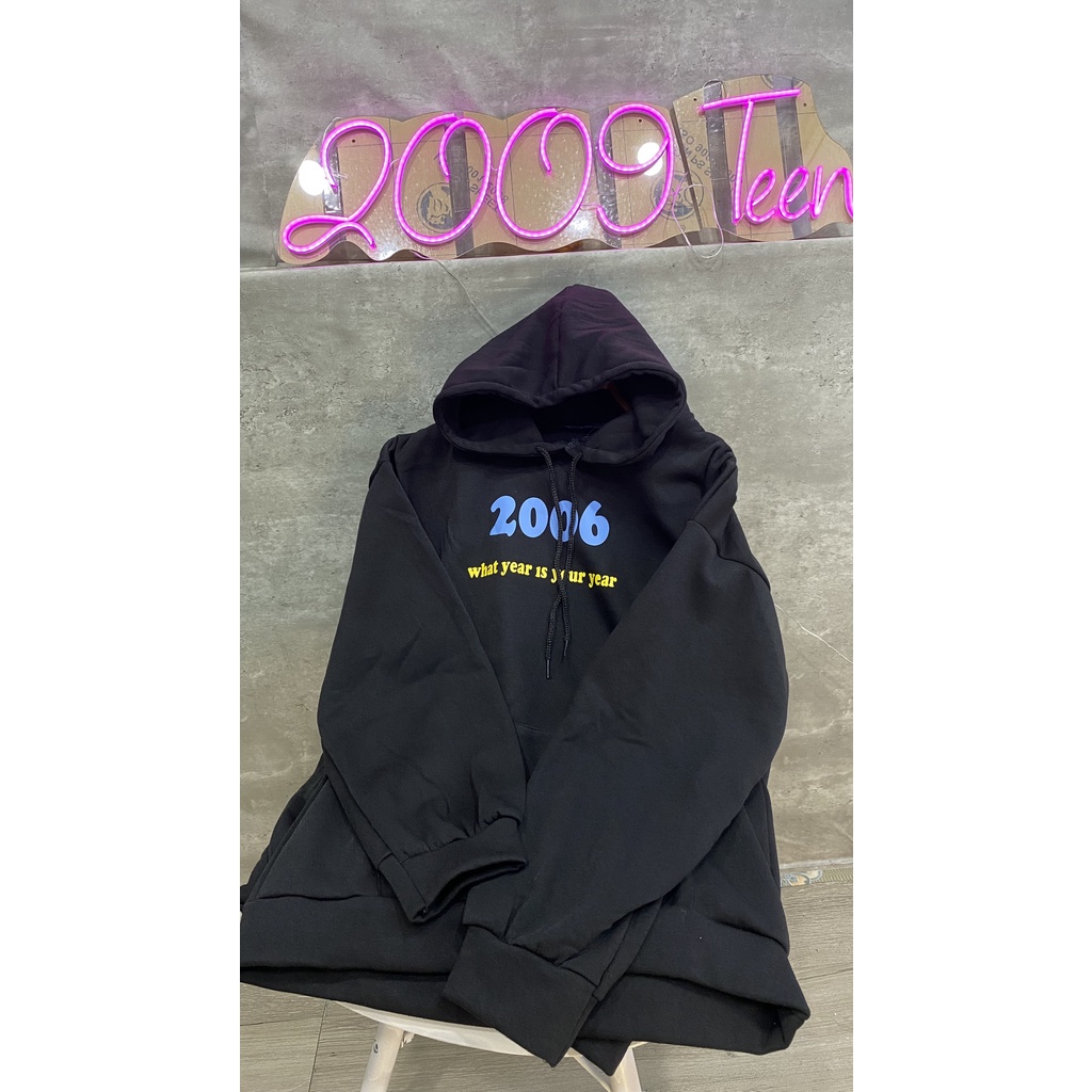 Áo hoodies in NĂM SINH cho các GenZ
