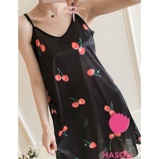 Váy Ngủ Cotton Thun Lụa Siêu Kute Mát Lạnh Mỏng Nhẹ DB10