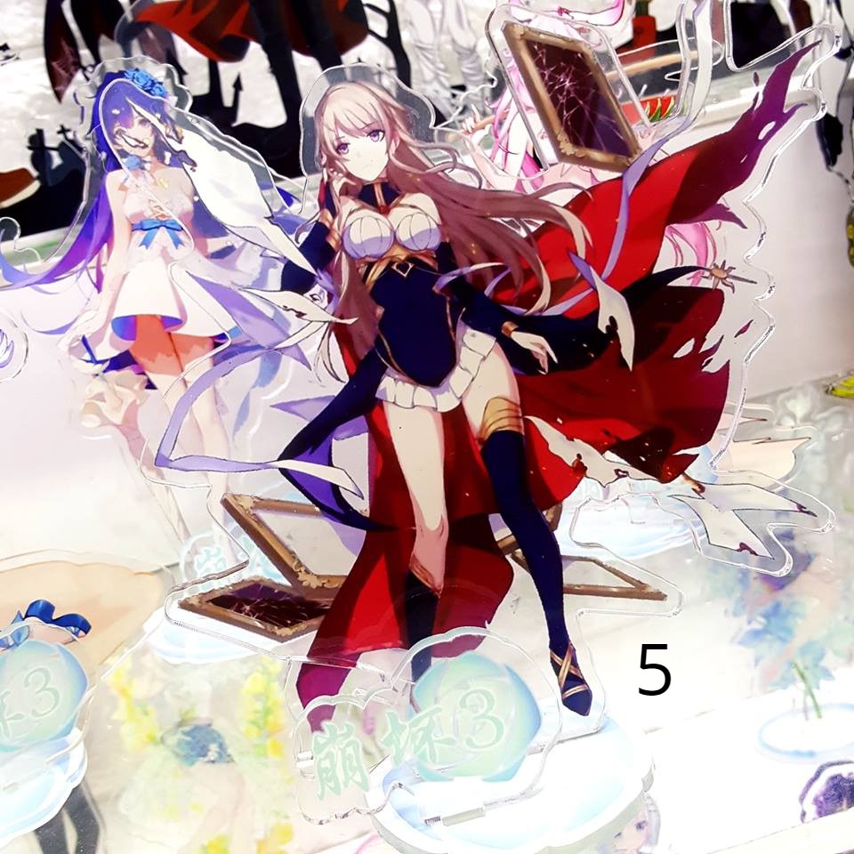 Mô Hình Standee acrylic anime hình Honkai Impact 3