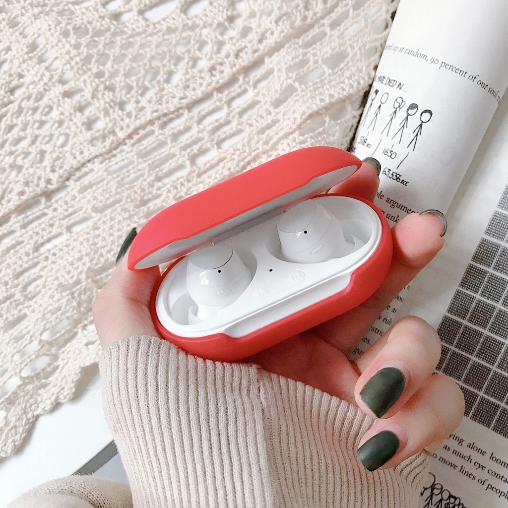 Samsung Galaxy Buds / Galaxy Buds+ Buds Plus Case Vỏ đựng hộp sạc tai nghe không dây bằng silicon PC mờ nhiều màu sắc cho
