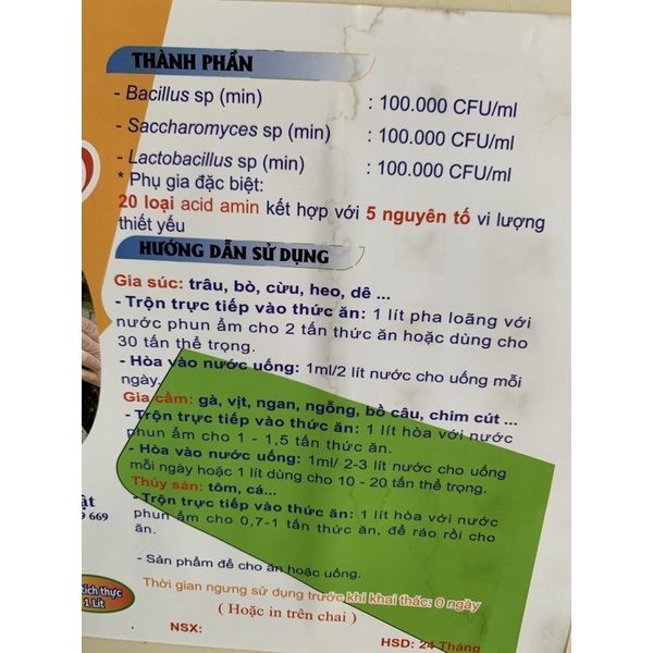 TKS Siêu Tăng Tốc - Vỗ Béo - siêu mọc lông, đẹp mã, bung lông bật cựa, chống cắn mổ...cho gà, vịt, ngan, ngỗng, bồ câu