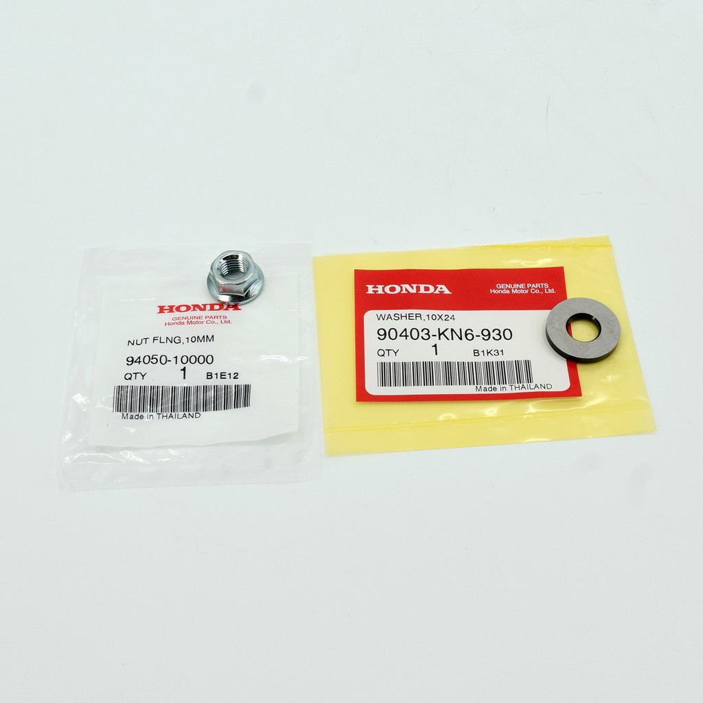 Đai ốc + Nhẫn Honda Wave 110i / Dream 110i 90403-KN6-930 / 94050-10000 Chính Hãng