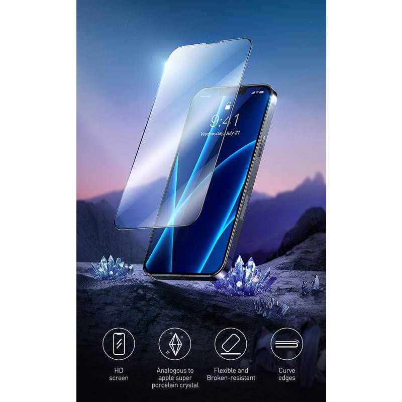 Ốp Điện Thoại Kính Cường Lực 1000D Cho iPhone 13 12 11 Pro MAX Mini X XS MAX XR SE 2022 2020 6 6s 7 8 Plus