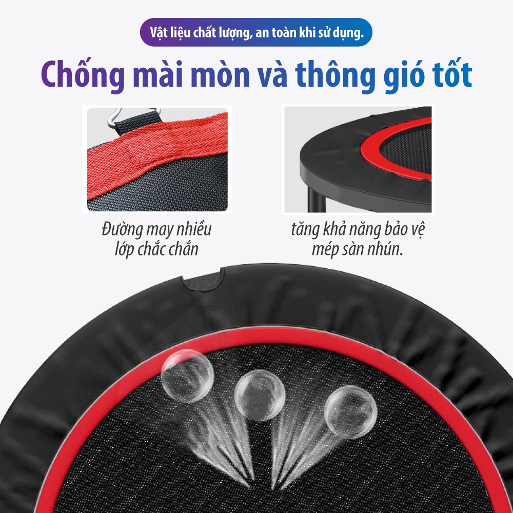 Professionall.gym19-  Sàn nhún 40 inch cao cấp Trampoline dành cho mọi lứa tuổi