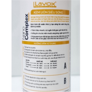UỐN SIÊU SÓNG NANO COMPLEX 500 ml ( Mẫu mới Chai 500ml )