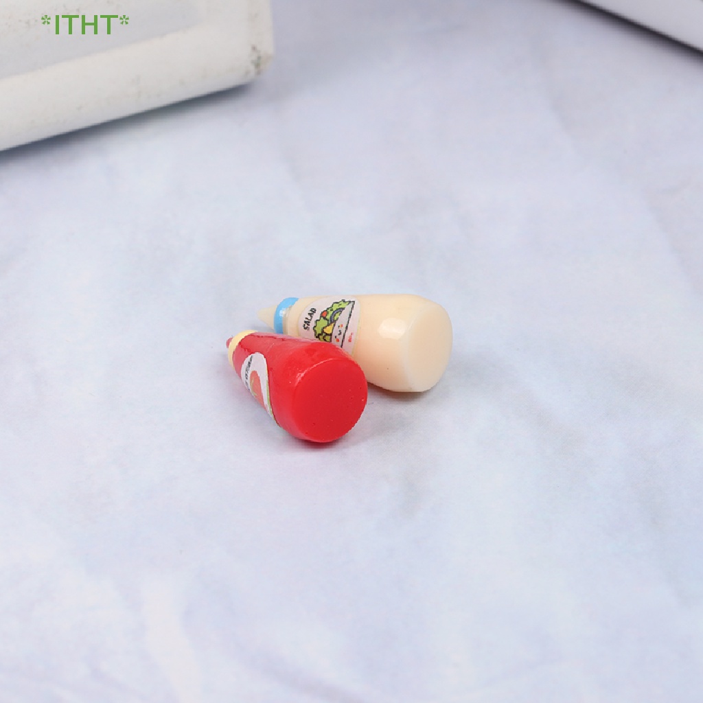 Bộ 4 Món Đồ Chơi Làm Salad Tỉ Lệ 1: 12 Cho Nhà Búp Bê Mới