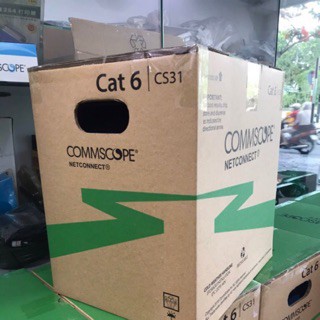 Cáp mạng lan cat6 utp commscope/amp