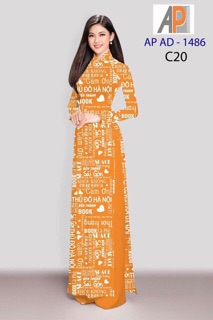 Vải may áo dài in chữ đẹp