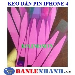 KEO DÁN PIN IPHONE 4