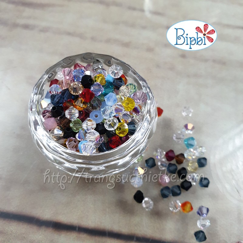 Pha lê Tiệp 4mm mix màu