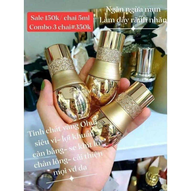 Lọ Tinh Chất Ohui The First Siêu Vi 5ml sym micro Essence