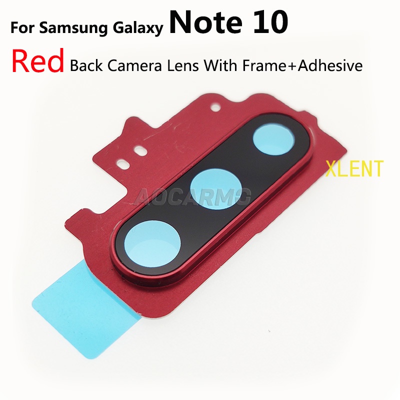 Nắp Đậy Bảo Vệ Ống Kính Máy Ảnh Sau Có Khung Dán Thay Thế Cho Samsung Galaxy Note 10 Plus 10+ Note10