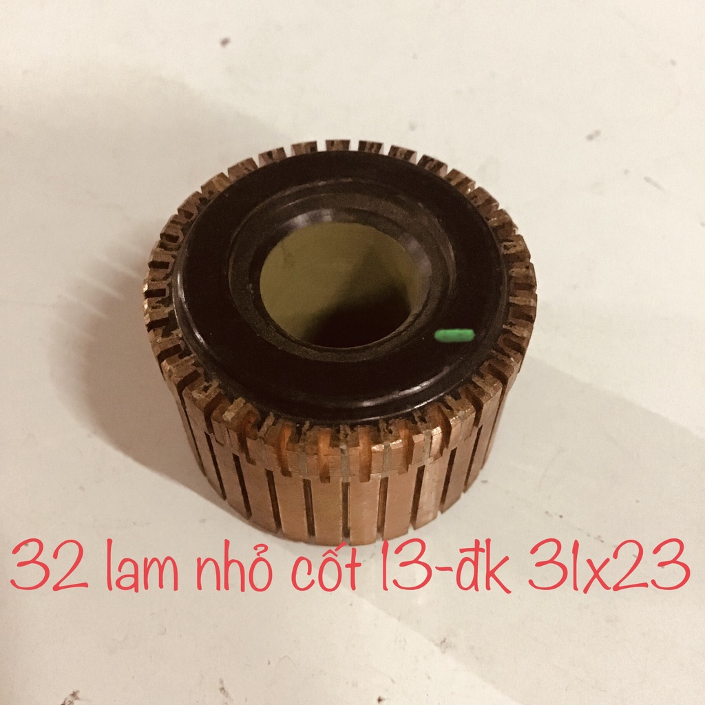 CỔ GÓP 32 LAM NHỎ TRỤC 13mm ĐK 31mm CHIỀU CAO LAM 23mm