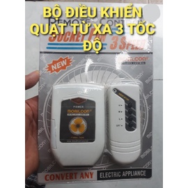 ⚡GIAO HÓA TỐC 1H⚡ Bộ Điều Khiển Quạt 3 Tốc Độ Từ Xa Mobilcon