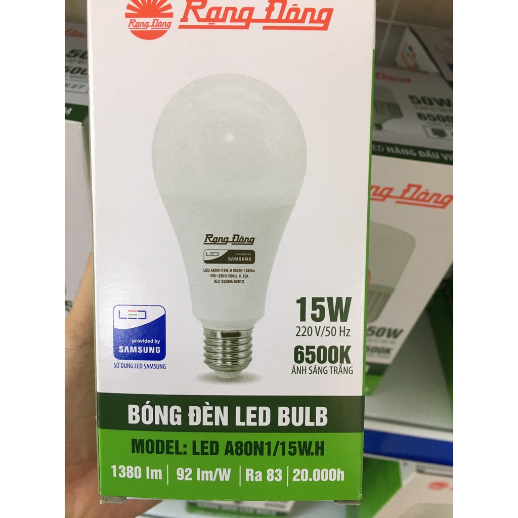 Đèn Led Buld tròn Rạng Đông 3W, 5W, 7W, 9W, 12W