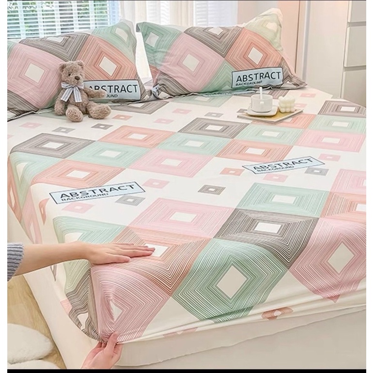 BỘ DRAP, 2 ÁO GỐI NẰM + 1 áo gối ôm DOLCE ORGANIC 160*200+20CM hoặc 180