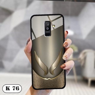 Ốp lưng Samsung Galaxy A6 PLUS 2018 - Lưng kính 3D