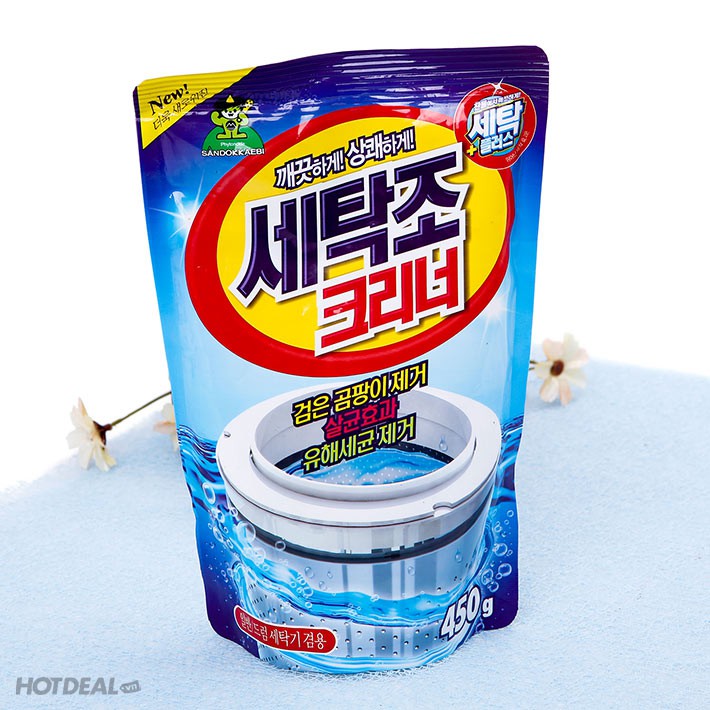 Bột Tẩy Lồng Máy Giặt Hàn Quốc Chính Hãng 450g
