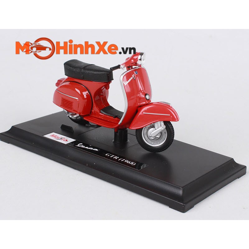 MÔ HÌNH XE VESPA GTR 1968 1:18 MAISTO