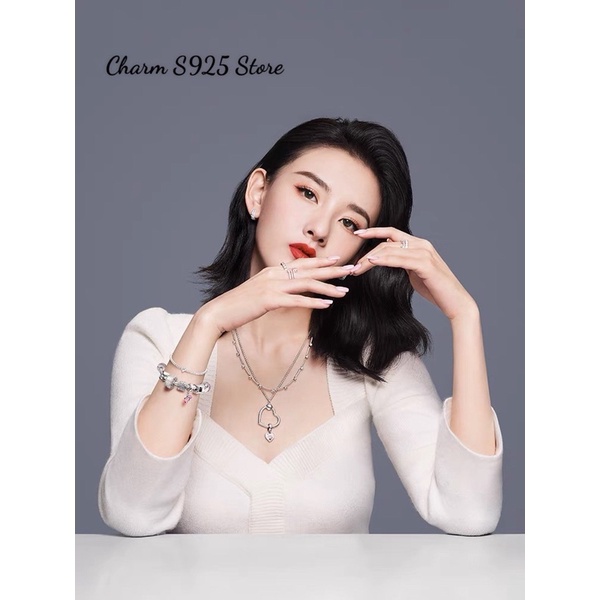 COMBO BỘ VÒNG TAY PAN ALE MIX 7 HẠT CHARM BẠC S925 THUẦN KHIẾT HÀNG CAO CẤP