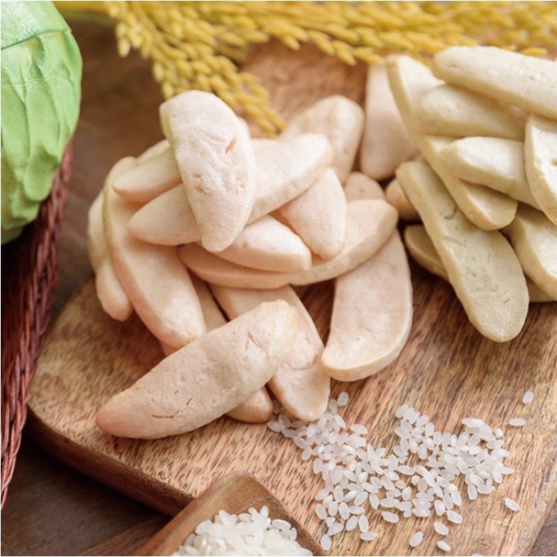 Bánh gạo hữu cơ Momschoice Hàn dễ tan, thơm ngon cho bé từ 6 tháng