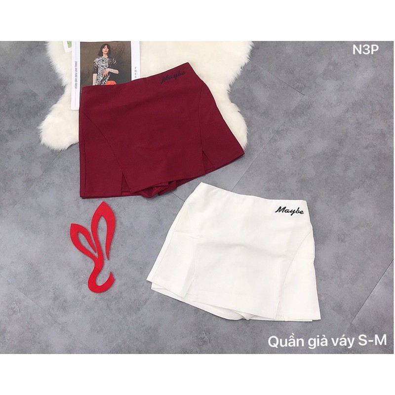 🌹Quần váy xẻ đùi bảng màu mới (kg tap G) | BigBuy360 - bigbuy360.vn